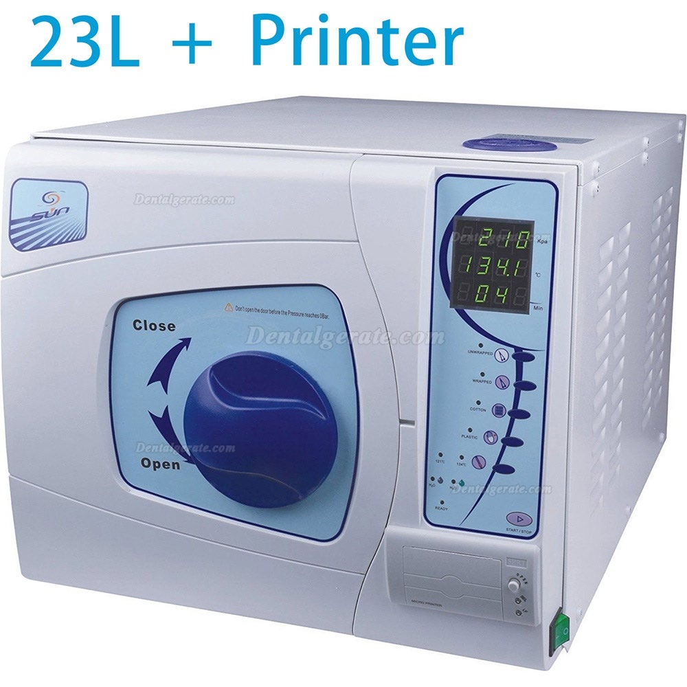 Sun&reg; SUN23-II-DL Autoklav Sterilisator Klasse B 23L